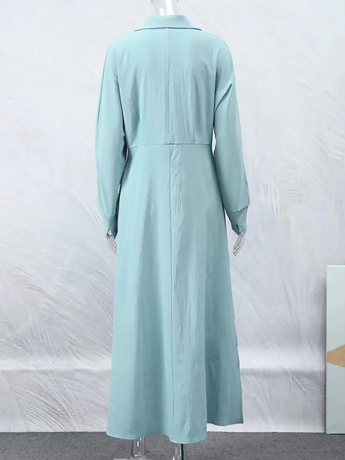Vendedor Indicado
Vestidos Feminino De Lapela De Manga Comprida De Cor Sólida