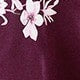 Camisola Plus Size em Cetim com Estampa de Plantas – Nelima