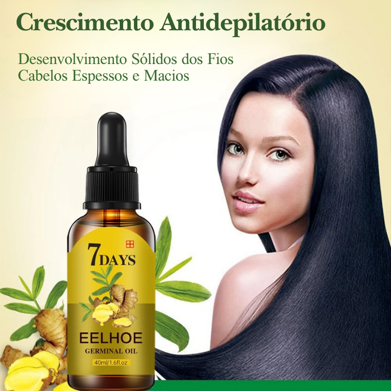 Óleo de Gengibre Para Crescimento de Cabelo - Le Belle