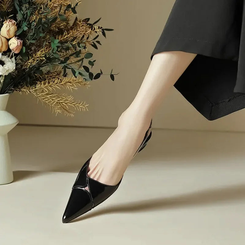 Sandália Scarpin Feminino Salto Baixo Antonella - Nelima