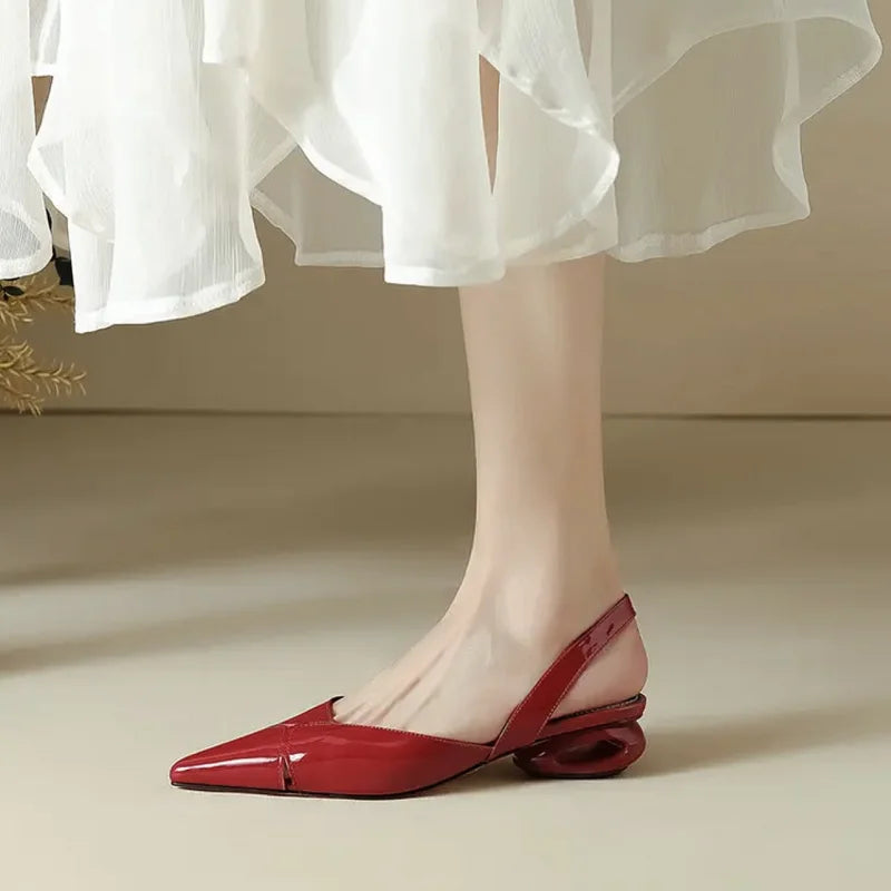 Sandália Scarpin Feminino Salto Baixo Antonella - Nelima