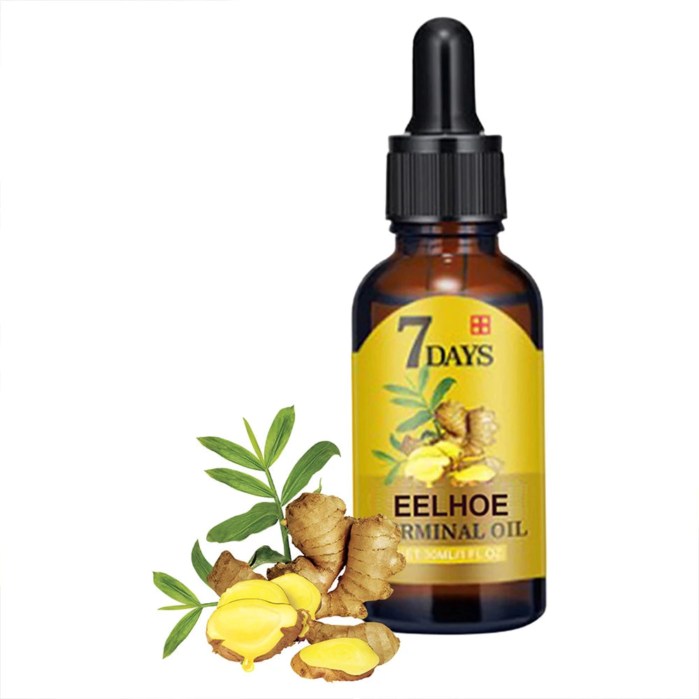 Óleo de Gengibre Para Crescimento de Cabelo - Le Belle