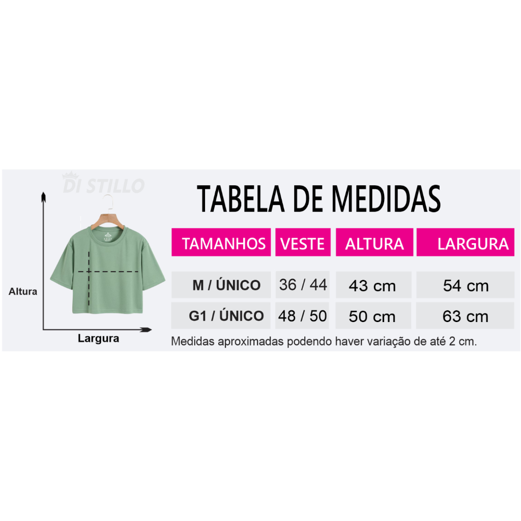 Kit 3 Camiseta Feminina Cropped Básica De Malha Algodão