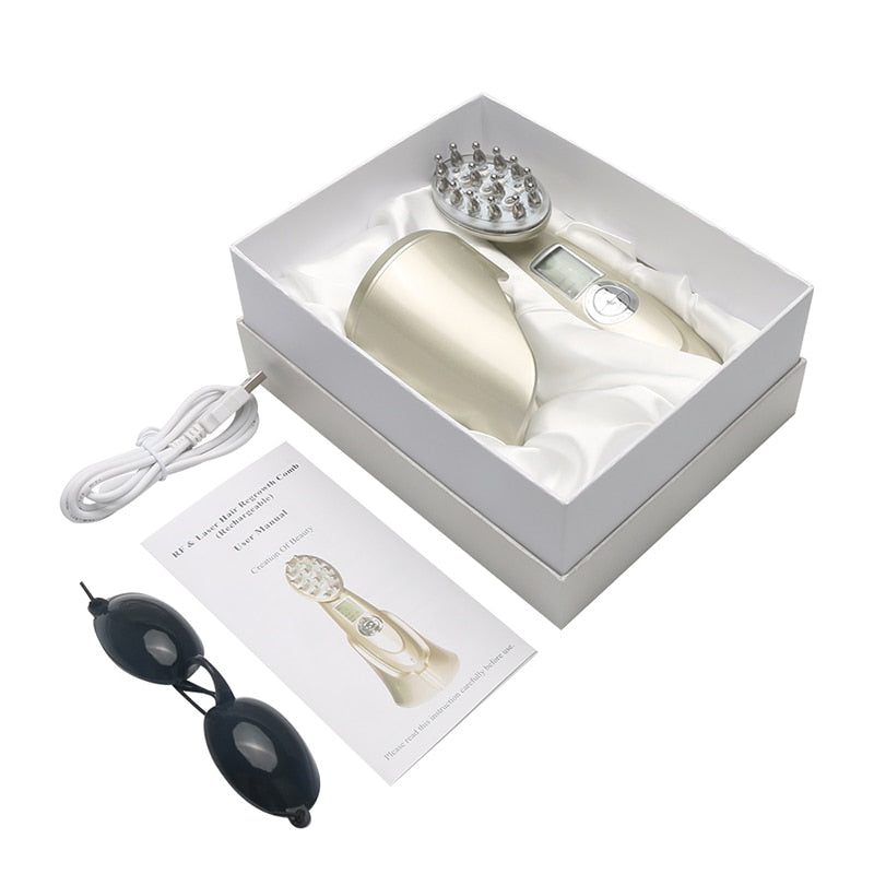 Escova Laser para Calvície e Queda de Cabelo - Le Belle