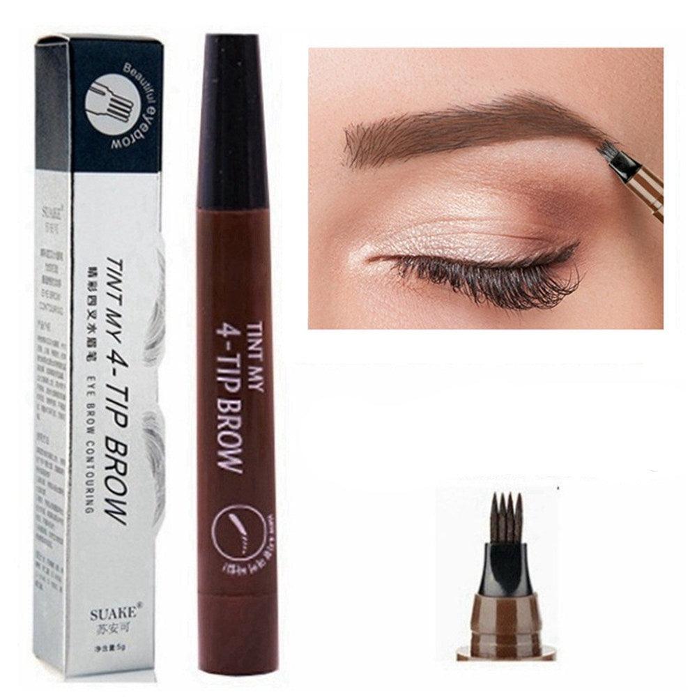 Caneta Microblading para Sobrancelhas Fio a Fio a Prova D'água - Nelima