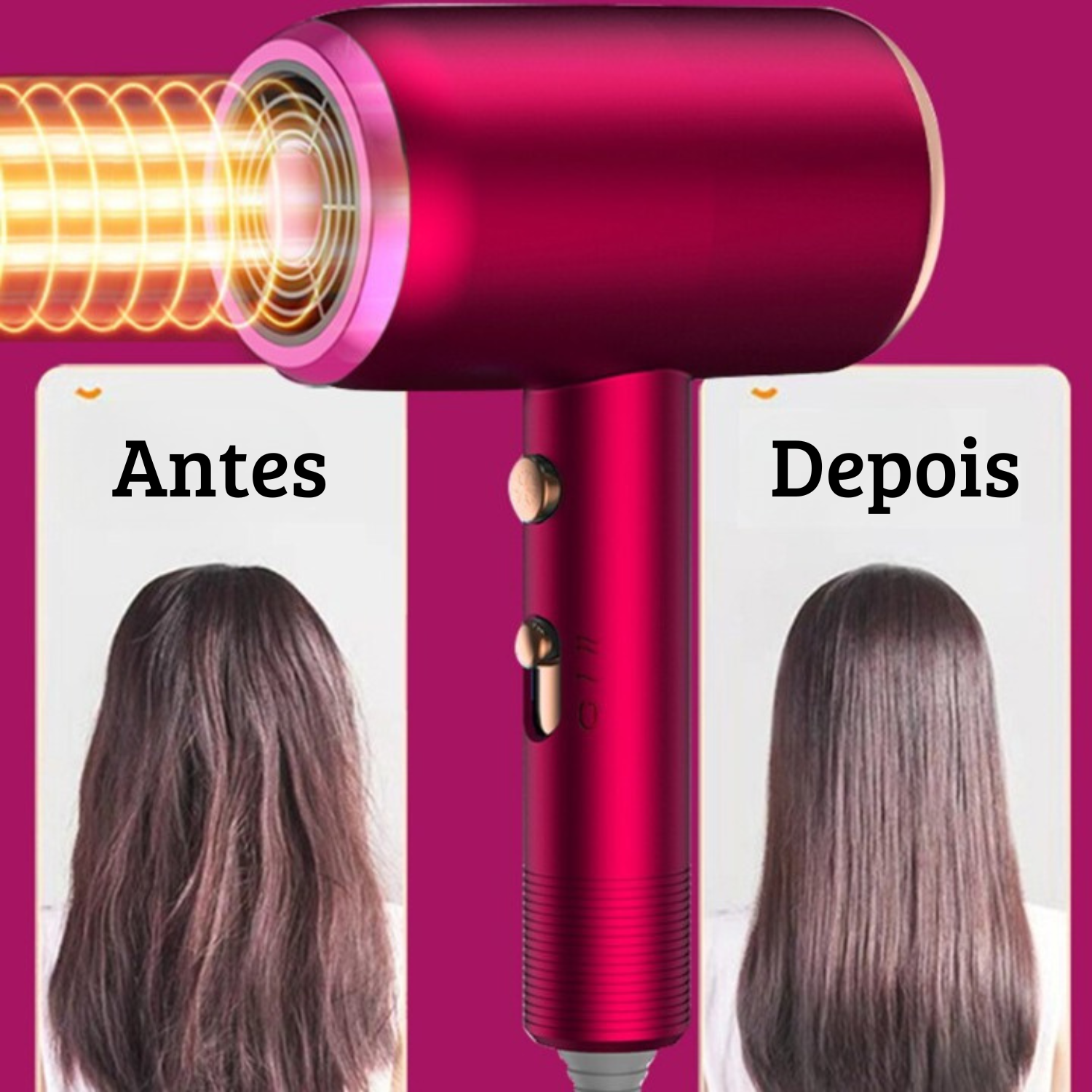 Secador 1800W Alta Potencia - Le Belle