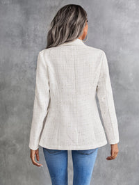 Aveloria Modichic Blazers Pescoço de lapela Trespassado Tweed