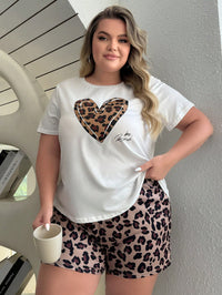 Pijama Plus Size Estampa de Oncinha “Be Kind” – Conforto e Estilo Nelima Moda (G1 ao G5)
