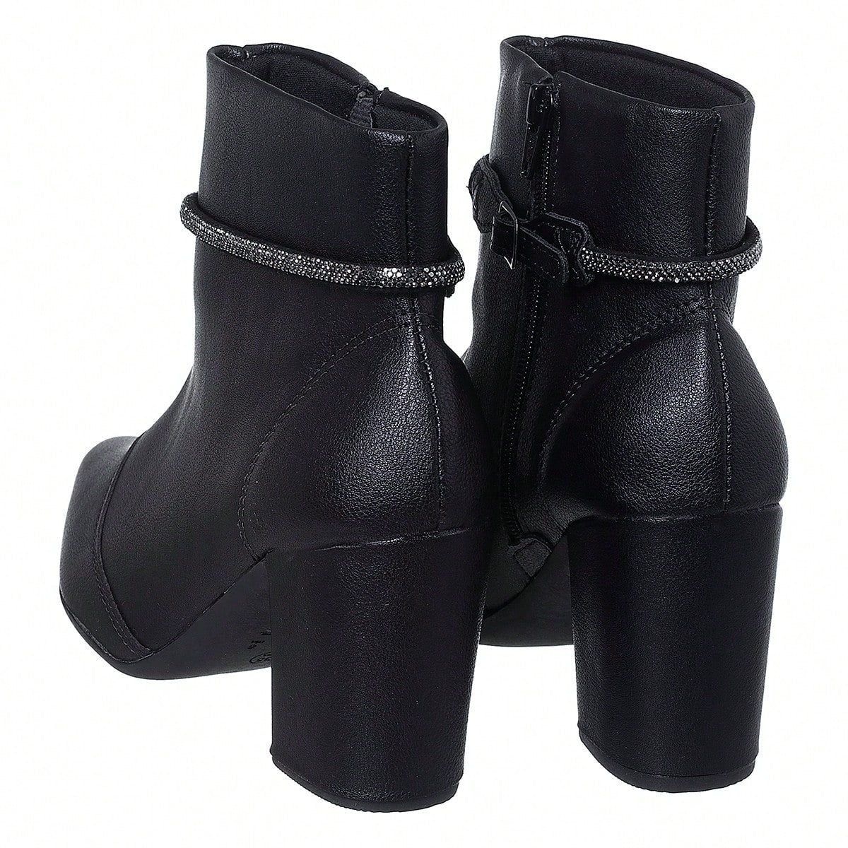 Vendedor Indicado
BOTA FEMININA DE SALTO FEMININO BICO FINO PRETA COM STRASS LOLLA MARIA