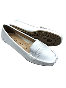 Mocassim Feminino em Couro PU - Nelima