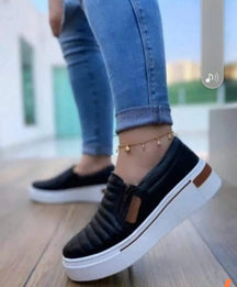 Tênis Slip On Confortável Para Passeio
