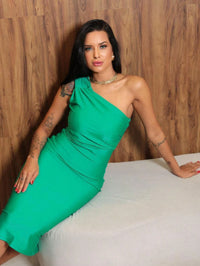 Vendedor Indicado
Vestido Feminino Blogueira Malha Pradaa Premium com Fenda Midi Perfeito para Festa Casual Macio Zero Transparencia