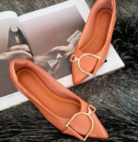 Vendedor Indicadosapatilha feminina elegante mocassim feminino bico alongado confortável sapato feminino enfeite D