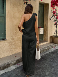 Conjunto Feminino Elegância Viscose e Poliamida – Preto