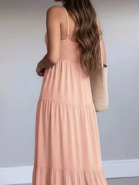 Vestido Longo Rosa Chiclete com Alças Finas – Leveza e Elegância do M ao GG