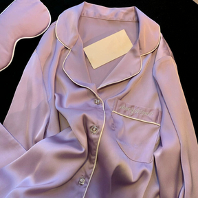 Conjunto de Pijama  Seda Gelo para Mulheres - Nelima
