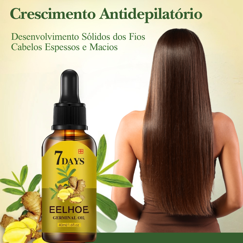 Óleo de Gengibre Para Crescimento de Cabelo - Le Belle