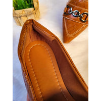 Sapatilha Bico Fino Feminina Mocassim Feminino Sapato Feminino Confortável Promoção Casual Cobra Detalhe Metalizado