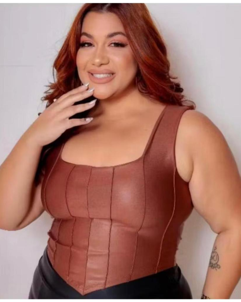 Cropped Corset Cirrê Plus Size – Nelima