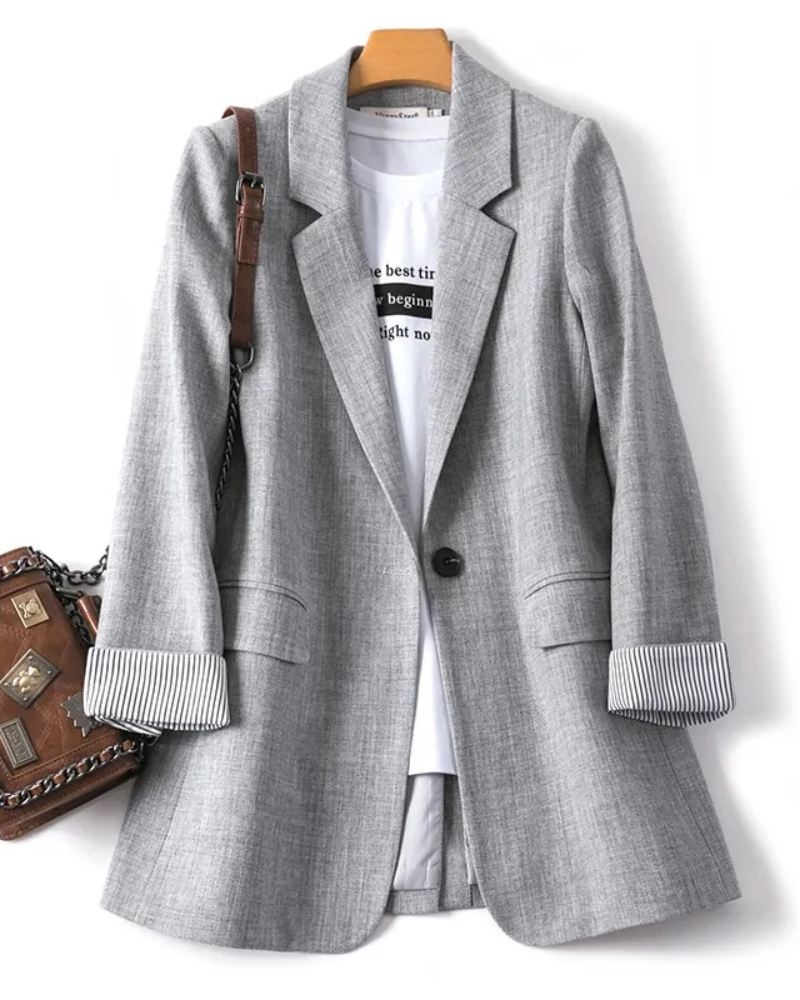 Blazer Casual Xadrez Juliette - Nelima