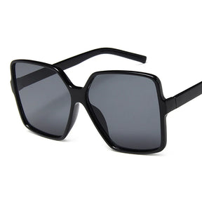 Óculos de Sol Unissex Estilo Oversized com Lentes Gradientes - Le Belle