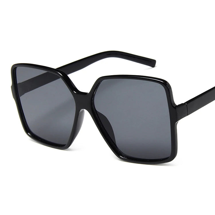 Óculos de Sol Unissex Estilo Oversized com Lentes Gradientes - Le Belle