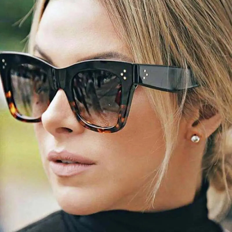 Óculos de Sol Luxuosos Vintage Feminino UV400 - Le Belle