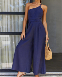 Macacão Feminino de Um Ombro Só Catarina - Nelima