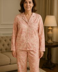 Pijama Estampado de Seda - Nelima