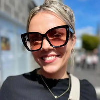 Óculos de Sol Vintage Proteção UV 400 Feminino - Le Belle