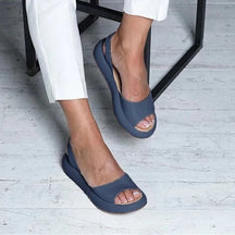 Sandália Casual com Plataforma Baixa - Le Belle