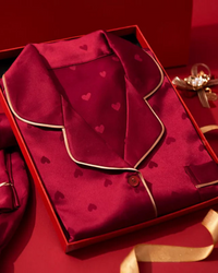 Conjunto de Pijama de Seda Bettina para Mulheres na Primavera e Outono - Nelima