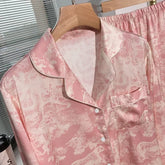 Pijama Estampado de Seda - Nelima