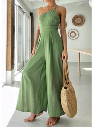 Macacão Feminino de Um Ombro Só Catarina - Nelima