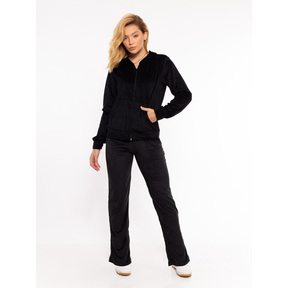Conjunto Feminino de Veludo Plush com Capuz - Nelima