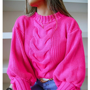 Blusa de frio feminina estilo blogueirinha moda 2023