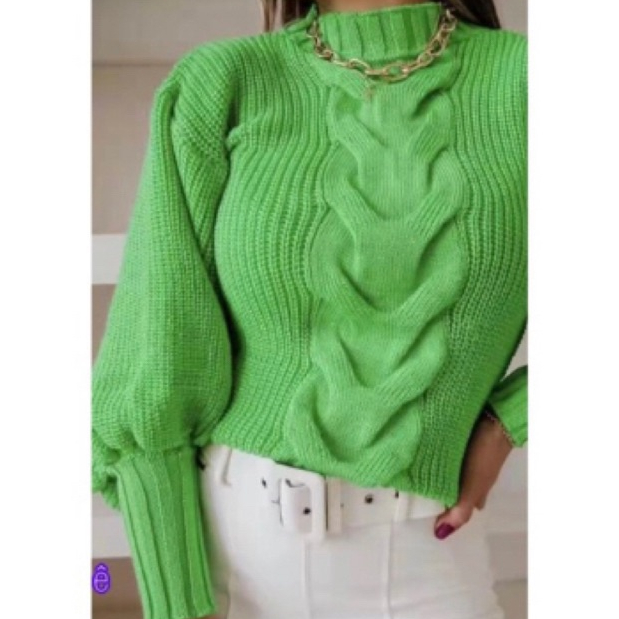 Blusa de frio feminina estilo blogueirinha moda 2023