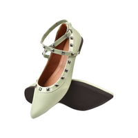 SAPATILHA BICO FINO BAILARINA BONECA COM SPIKE