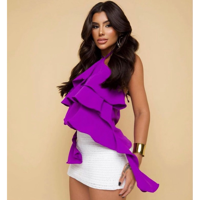 Blusa Feminina de Babados – Nelima