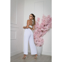 Calça Pantalona Plus Size com Bolsos – Cintura Alta - Nelima