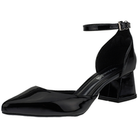 SAPATO FEMININO SCARPIN BICO FINO SALTO BLOCO GROSSO SALOMÉ ELEGANTE