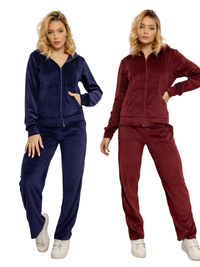 Conjunto Femino De Veludo Plush HBD-CON-001