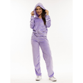 Conjunto Feminino de Veludo Plush com Capuz - Nelima