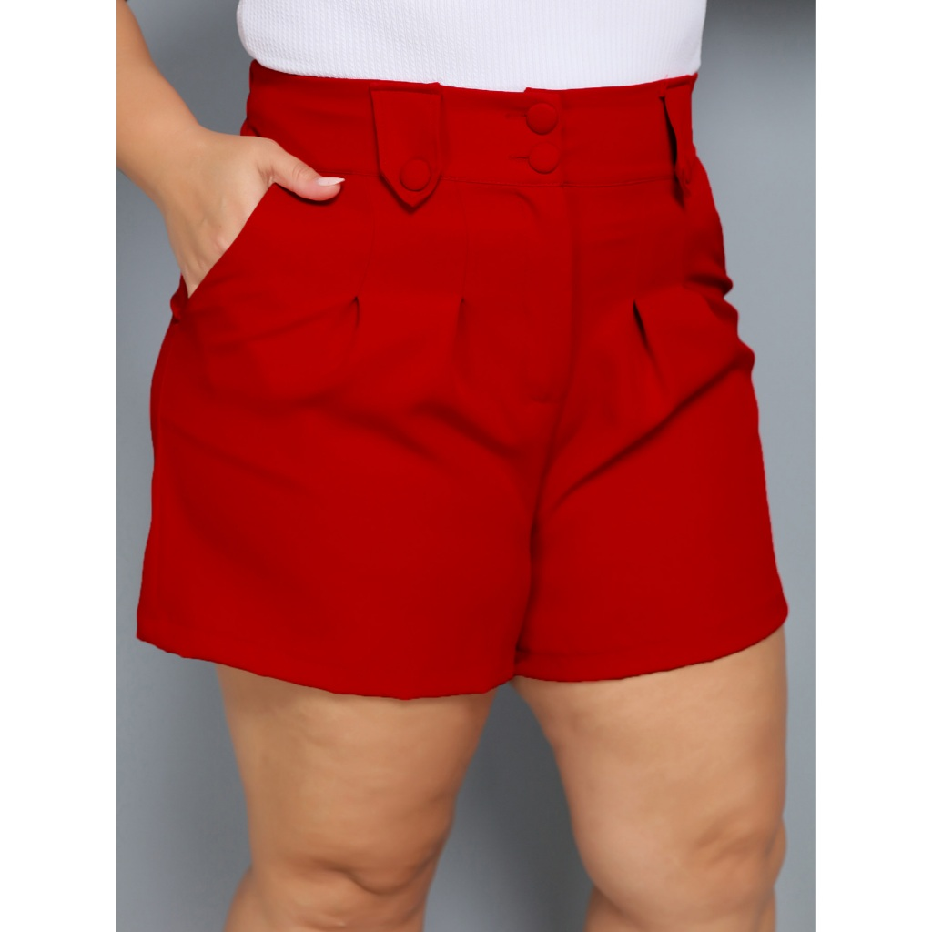Short de Alfaiataria Plus Size – Nelima