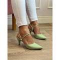 Scarpin Sandália Feminino Salto Baixo Fino Confortável