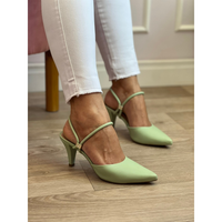 Scarpin Sandália Feminino Salto Baixo Fino Confortável