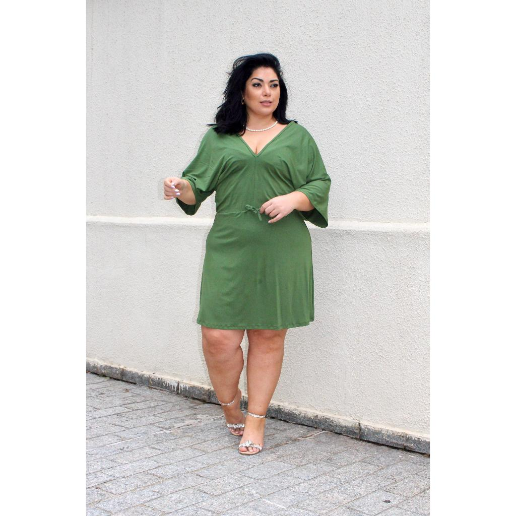 Vestido Saída de Praia Plus Size – Nelima