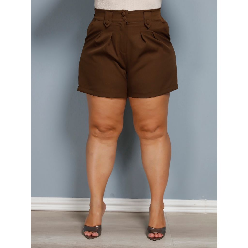 Short de Alfaiataria Plus Size – Nelima