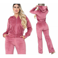 CONJUNTO FEMININO PLUSH PELUCIADO COM BLUSA E CALÇA CONFORTO PREMIUM | NELIMA
