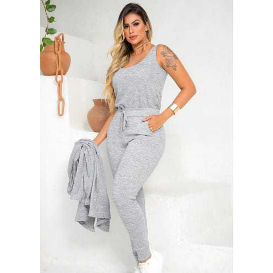 Conjunto Feminino Inverno 3 Peças em Lanzinha - Nelima